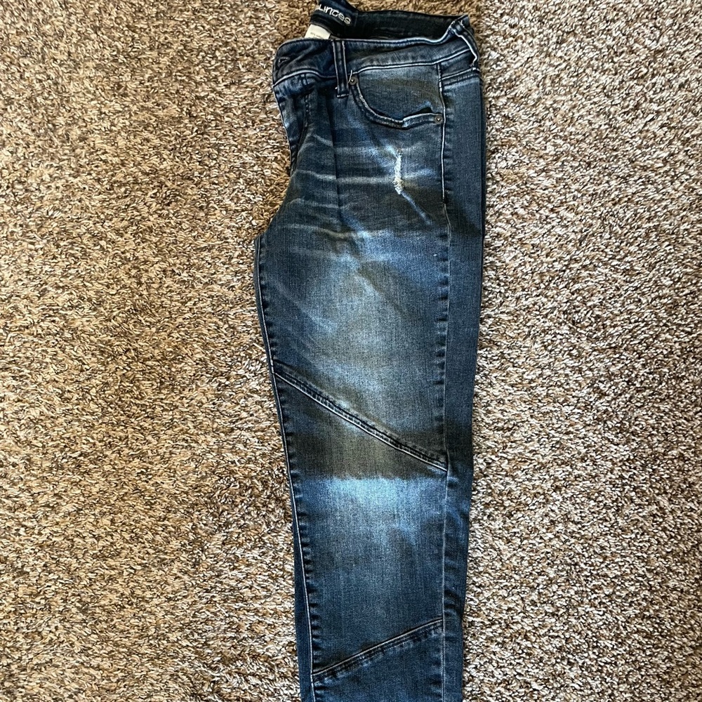 Maurices jeggings size 5/6 black